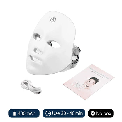 RadiantGlow™ LED Facial Mask