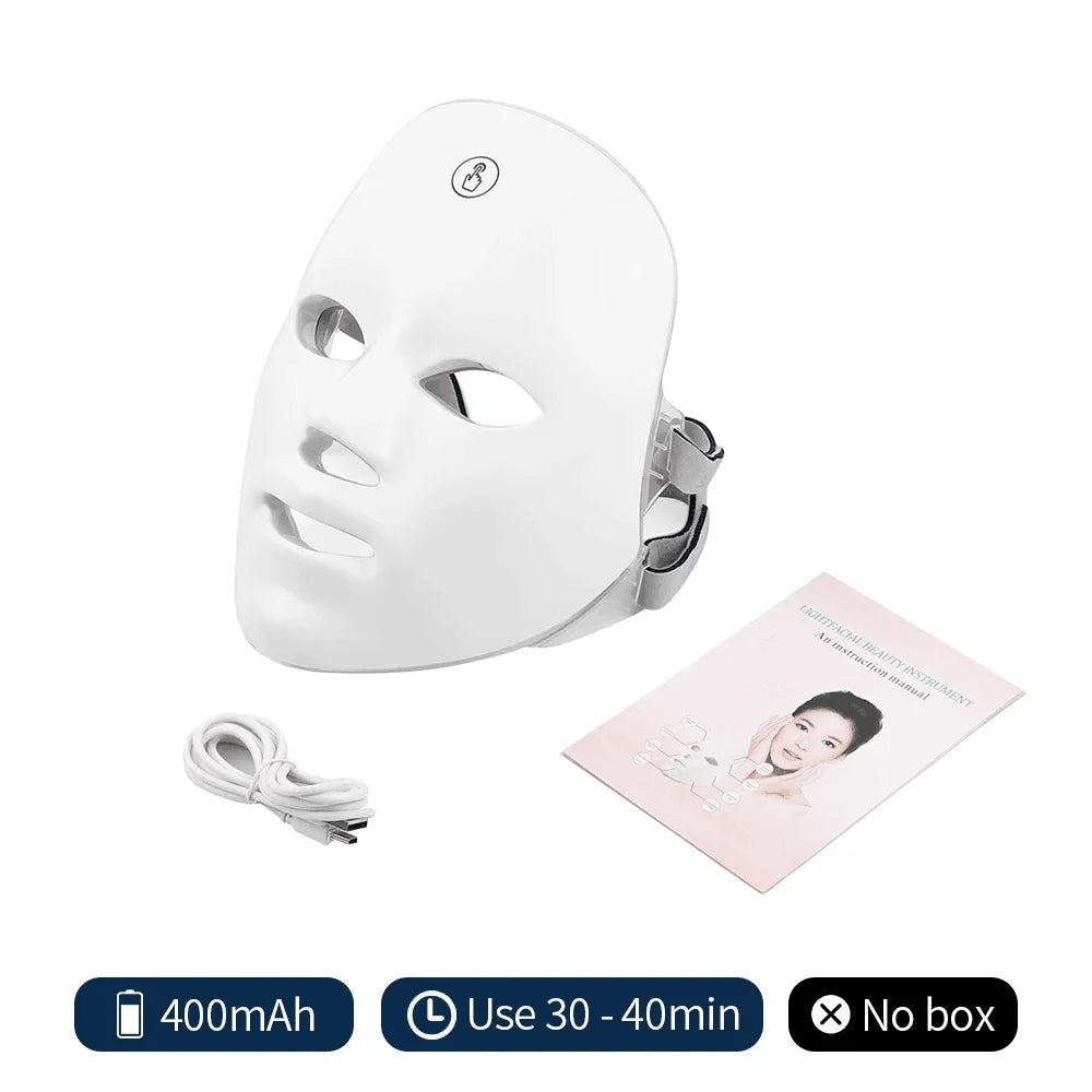 RadiantGlow™ LED Facial Mask