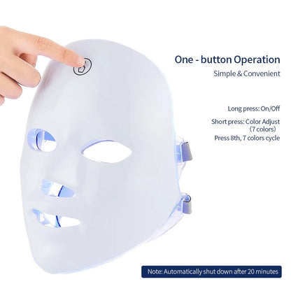 RadiantGlow™ LED Facial Mask
